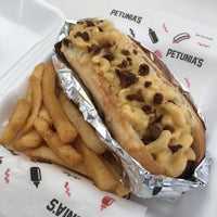 Photo taken at Petunia&amp;#39;s NY Gourmet Dogs by Daniel C. on 4/4/2020