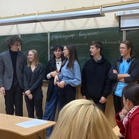 Photo taken at Школа № 550 by Polina S. on 9/21/2021