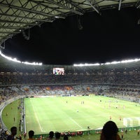 4/25/2013 tarihinde Matt M.ziyaretçi tarafından Estádio Governador Magalhães Pinto (Mineirão)'de çekilen fotoğraf