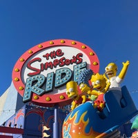 Photo taken at The Simpsons Ride by Az on 7/21/2023