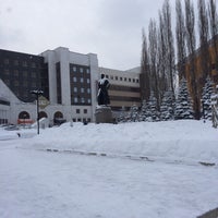 Photo taken at Памятник Феликсу Дзержинскому by Алиса К. on 12/29/2015