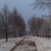 Photo taken at Бульвар Ибрагимова by Алиса К. on 12/19/2012