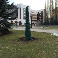 Photo taken at Памятник Феликсу Дзержинскому by Алиса К. on 10/27/2015