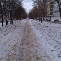 Photo taken at Бульвар Ибрагимова by Алиса К. on 11/19/2012