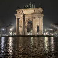 Photo taken at Arco della Pace by Noon on 3/3/2024