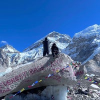 Photo taken at Mount Everest Base Camp by Dea A. on 1/21/2023