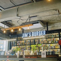 Photo taken at Jim&amp;#39;s Burger by Farm F. on 4/16/2023