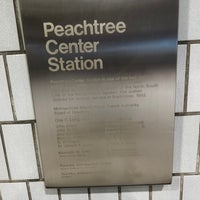 Photo taken at MARTA - Peachtree Center Station by Chip C. on 2/25/2024