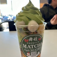 Photo taken at Matcha Cafe Maiko by Hou H. on 12/23/2022