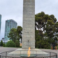 Photo taken at Shrine of Remembrance by FT P. on 4/18/2024