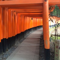 Photo taken at Fushimi Inari Taisha by いけべ on 3/8/2016