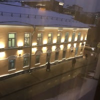 Photo taken at Nikitskaya Assembleya Hotel Moscow by İlker Ö. on 1/29/2018
