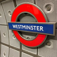 Photo taken at Westminster London Underground Station by Lyubov K. on 8/6/2023