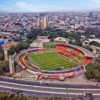 Photo taken at Estádio Doutor Osvaldo Teixeira Duarte (Canindé) by Murilo Á. on 4/2/2023
