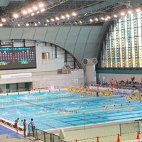 Photo taken at Tokyo Tatsumi International Swimming Center by takeyourmarks p. on 1/7/2023