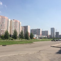Photo taken at Сквер им. Ермакова by Kristina S. on 7/10/2016