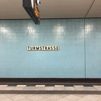 Photo taken at U Turmstraße by Hannah H. on 3/20/2024
