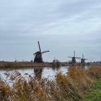 Photo taken at Windmills at Kinderdijk by Henneke on 11/26/2023