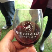 Photo taken at Unionville Vineyards by JJ S. on 5/11/2013