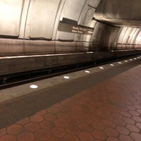 Photo taken at Woodley Park-Zoo/Adams Morgan Metro Station by Angie J. on 3/30/2022