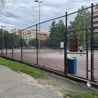Photo taken at N Street Tennis Courts by Angie J. on 8/16/2023