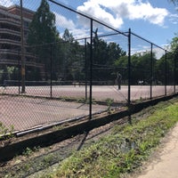 Photo taken at N Street Tennis Courts by Angie J. on 6/12/2022