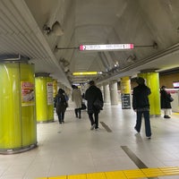 Photo taken at Oedo Line Iidabashi Station (E06) by もえ on 2/17/2023