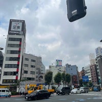 Photo taken at 駿河台下交差点 by もえ on 6/29/2023