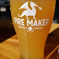 Photo taken at Fire Maker Brewing Company by loveliness on 11/27/2022