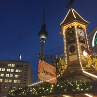 Photo taken at Alexanderplatz by Angel E. on 11/22/2016