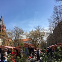 Photo taken at Flohmarkt Marheinekeplatz by Boban D. on 4/15/2018