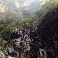 Photo taken at grutas de tolantongo by Diana S. on 2/15/2016