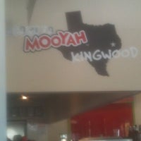 Photo taken at MOOYAH Burgers, Fries &amp;amp; Shakes by Heather S. on 3/6/2013