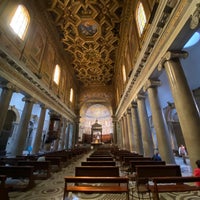 Photo taken at Basilica di Santa Maria in Trastevere by Arno B. on 8/29/2023