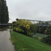 Photo taken at DonauKanal - Roßauer Lände by Güler K. on 10/15/2015