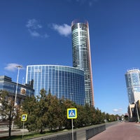 Photo taken at Октябрьская площадь by Fedor A. on 8/7/2021