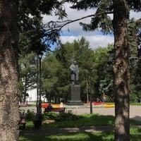 Photo taken at Памятник Ленину by Fedor A. on 8/6/2021