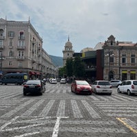 Photo taken at Marjanishvili Square by Shahad .. on 6/29/2023