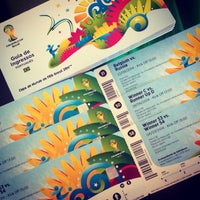Photo taken at FIFA Ticket Collection by Bruno A. on 6/8/2014