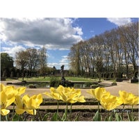 Photo taken at Jardin des Pré-Fichaux by Charles R. on 4/19/2016