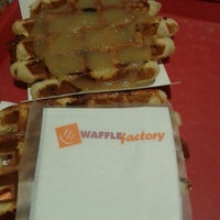 Photo taken at Waffle Factory by Camille on 2/1/2013