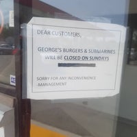 Photo taken at George&amp;#39;s Burger &amp;amp; Subs by Lorraine T. on 5/20/2023