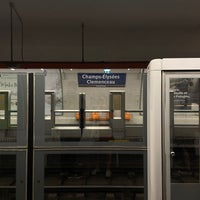 Photo taken at Métro Champs-Élysées – Clemenceau [1,13] by Micaela B. on 8/7/2023