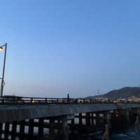 Photo taken at Uji bridge by 半蔵門 on 3/22/2024