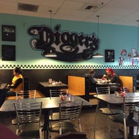 Photo taken at Digger&amp;#39;s Diner Brentwood by Agnes T. on 1/17/2016