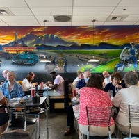 Photo taken at Digger&amp;#39;s Diner Brentwood by Agnes T. on 6/13/2021