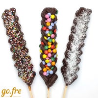 Photo taken at Go.fre | Belgian Waffles on a Stick by Go.fre | Belgian Waffles on a Stick on 8/19/2023