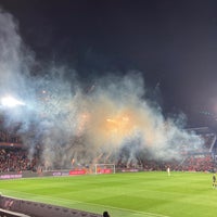 Photo taken at epet Arena – AC Sparta Praha by Ladenka A. on 11/26/2023