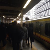 Photo taken at JR Musashi-Kosugi Station by kiriko on 2/3/2016