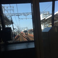 Photo taken at Higashi-Biwajima Station by kiriko on 8/5/2018